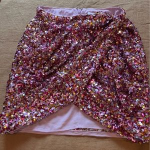 Sequin Mini Skirt from Revolve LPA